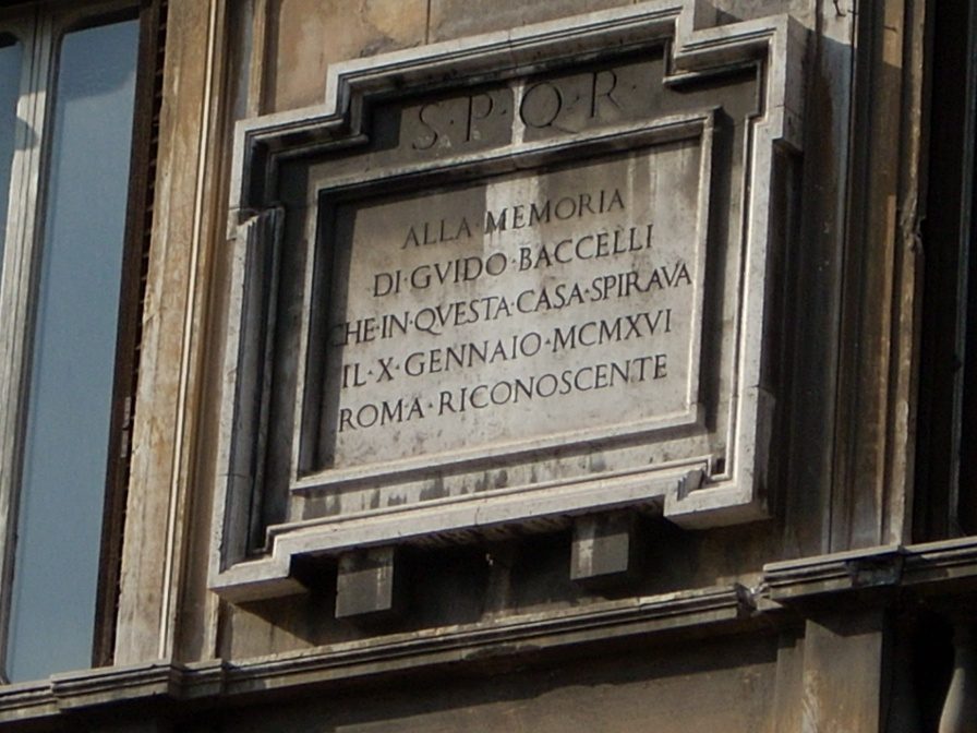 Guido Baccelli's home, Rome - 4.JPG